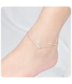 Cutie Bow with CZ Anklet ANK-194-GP